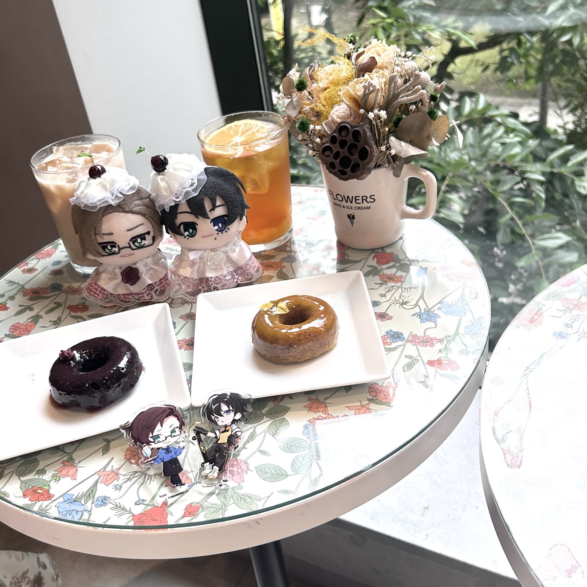 店内にお花が沢山❁⃘(お花屋さん兼業)