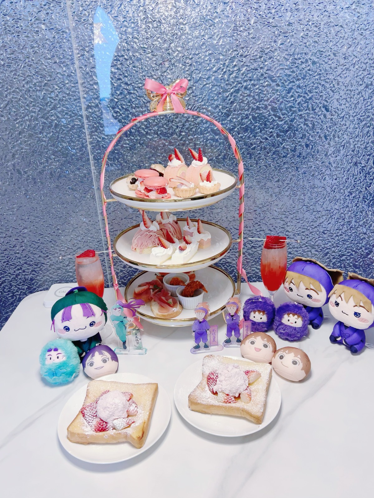 苺のアフタヌーンティー🍓