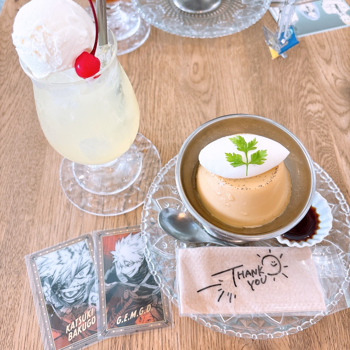 プリンが美味しい!