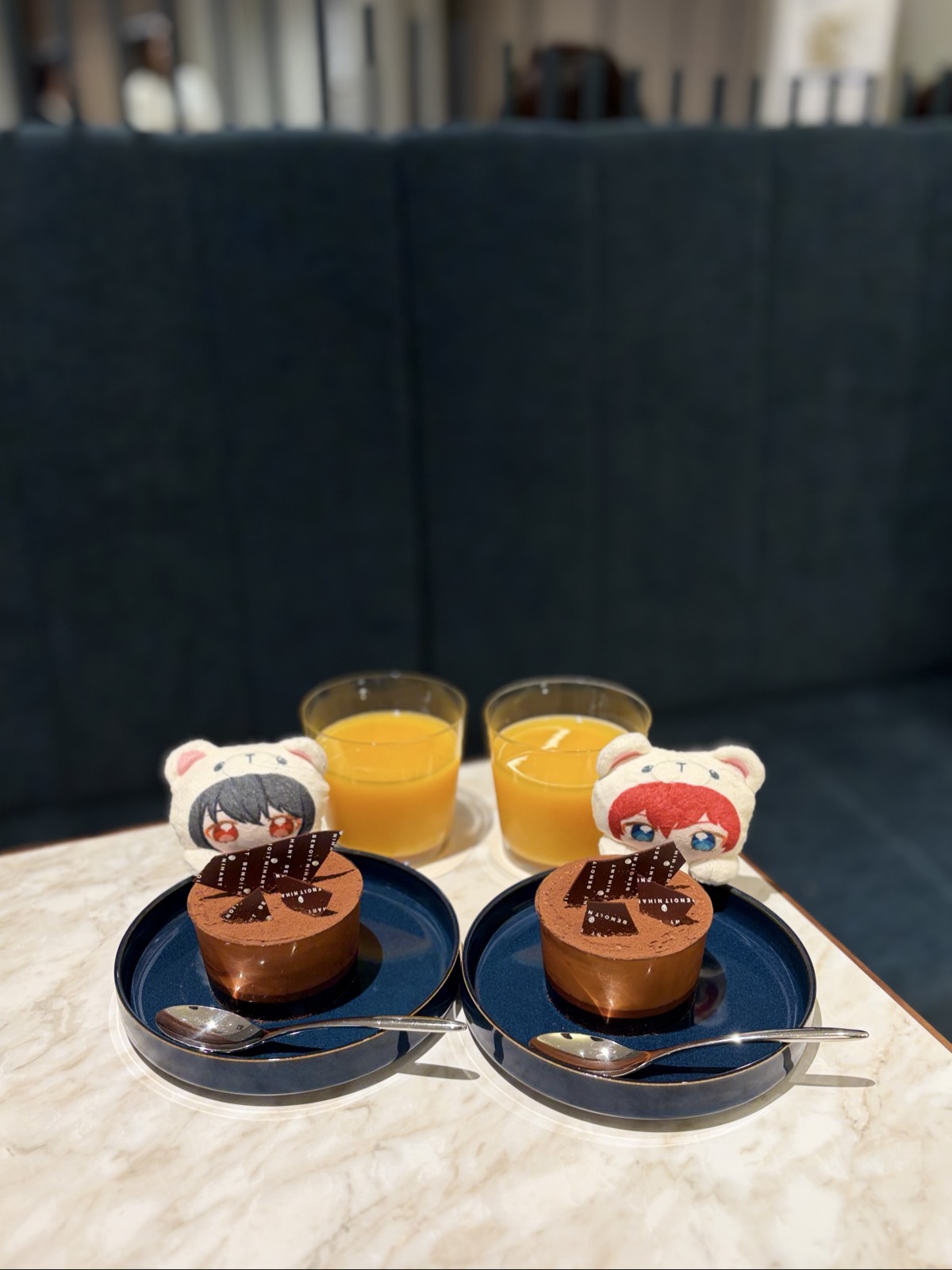Dessert:ティラミス¥1,000?/Drink:オレンジ¥900