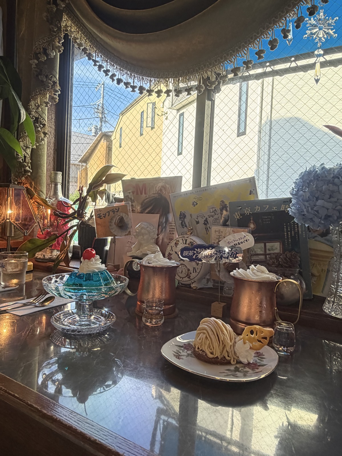 銭湯のおとなり!とびきりレトロでキュートな喫茶店🐳🌟 1
