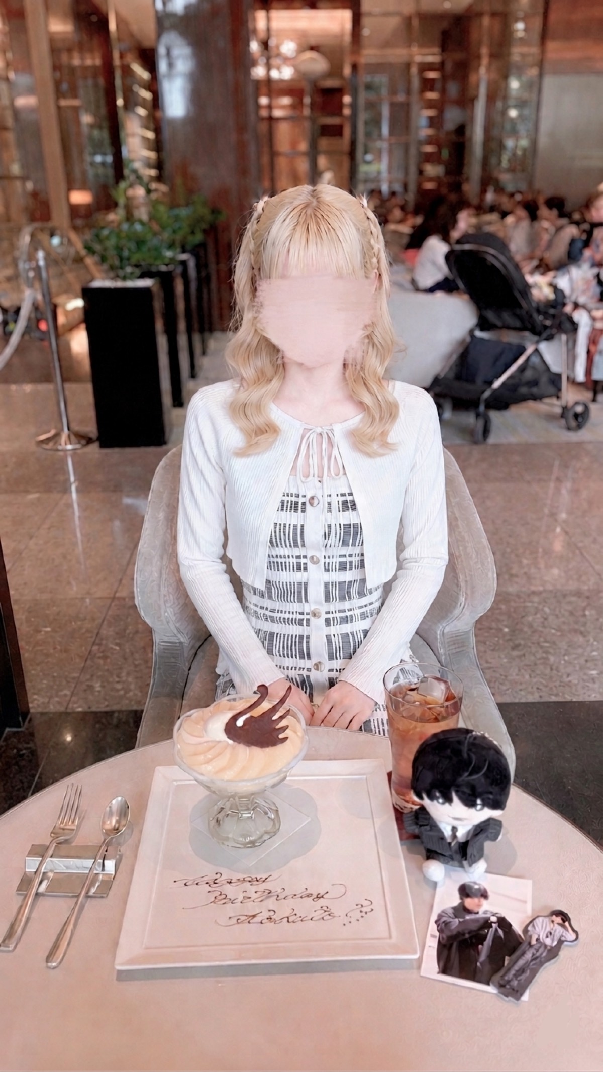 生誕祭をプレートでᐡ ̳ᴗ ̫ ᴗ ̳ᐡ♡ 3